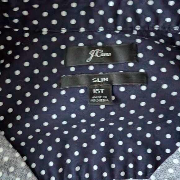NWOT J Crew Slim fit Blouse, 16 Tall (16T) - Picture 2 of 7
